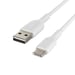 Câble USB-C vers USB-A BOOST?CHARGE™ (1 m) Blanc