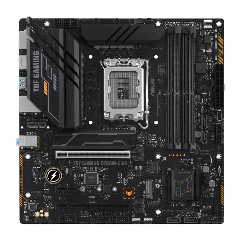 ASUS TUF GAMING B760M E D4 Intel B760 LGA 1700 micro ATX Neuf