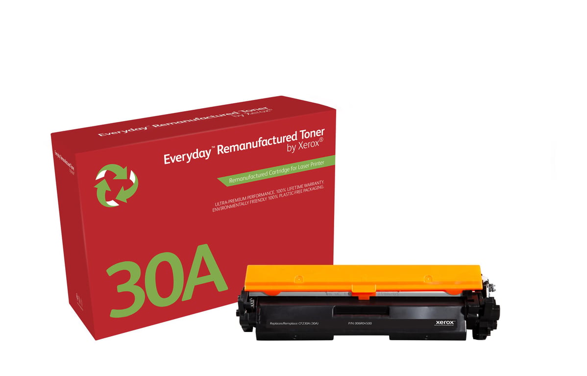 Everyday Toner rigenerato  di Xerox Mono compatibile con HP 30A CF230A Capacit  standard (XEROX BLACK TONER CARTRIDGE - EQUIVALENT TO HP 30A CF230A FO) - Neuf