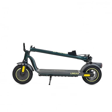 Trottinette électrique - LINEAR 350W, autonomie de 25 km, freins à disque, roues de 8,5'', éclairage LED, écran LCD - vert