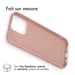 imoshion Coque Couleur pour Apple iPhone 14 Pro Max - Dusty Pink