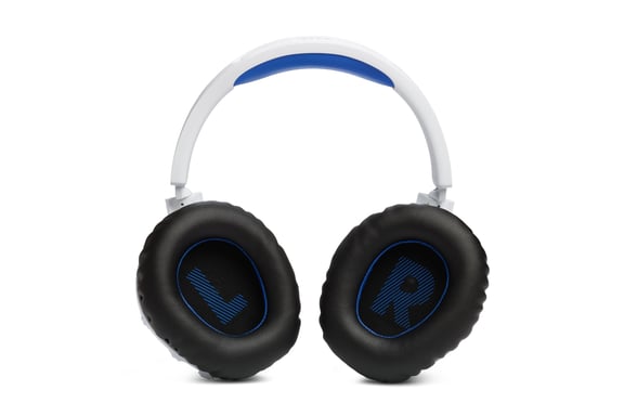 JBL Quantum 360 P Cuffie da gioco Bluetooth senza fili per Playstation Bianco e blu