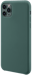 Coque en Gel de Silicone Doux pour Apple iPhone 11 Pro Max, Vert Mousse