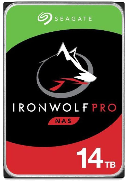 SEAGATE - Disque dur Interne - NAS IronWolf Pro - 14To - 7200 tr/min - 3.5