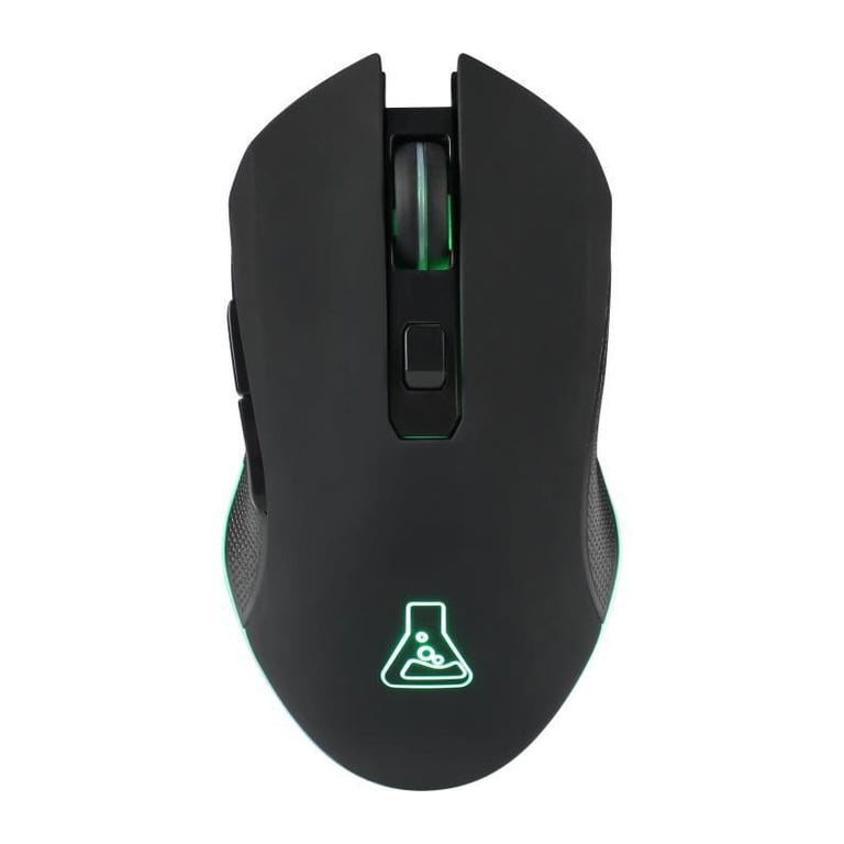 Souris Gaming Sans Fil rétroéclairée THE G-LAB 3200DPI - Noir - Neuf
