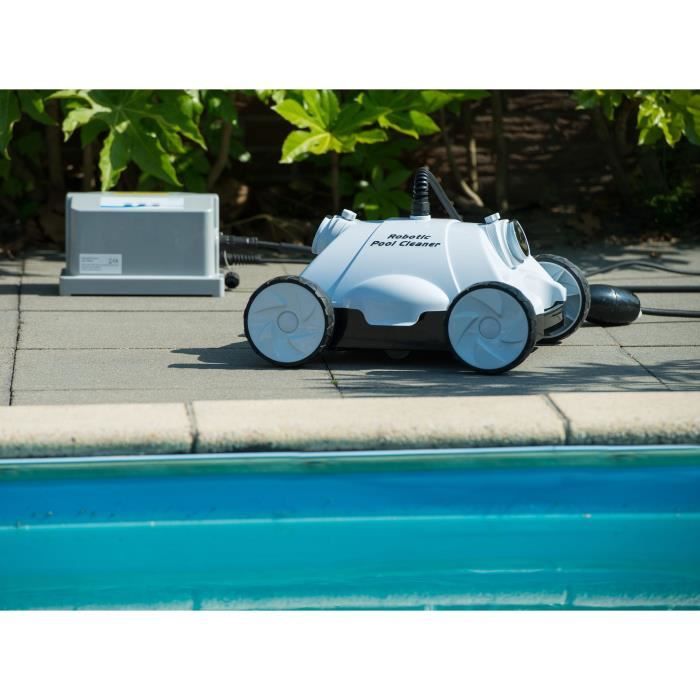 Robotclean 1 nettoyeur électrique pour fond de piscine 10x6m aspiration 16m³h finesse de filtration 2µ 2 cycles de nettoyage garantie - vue 4