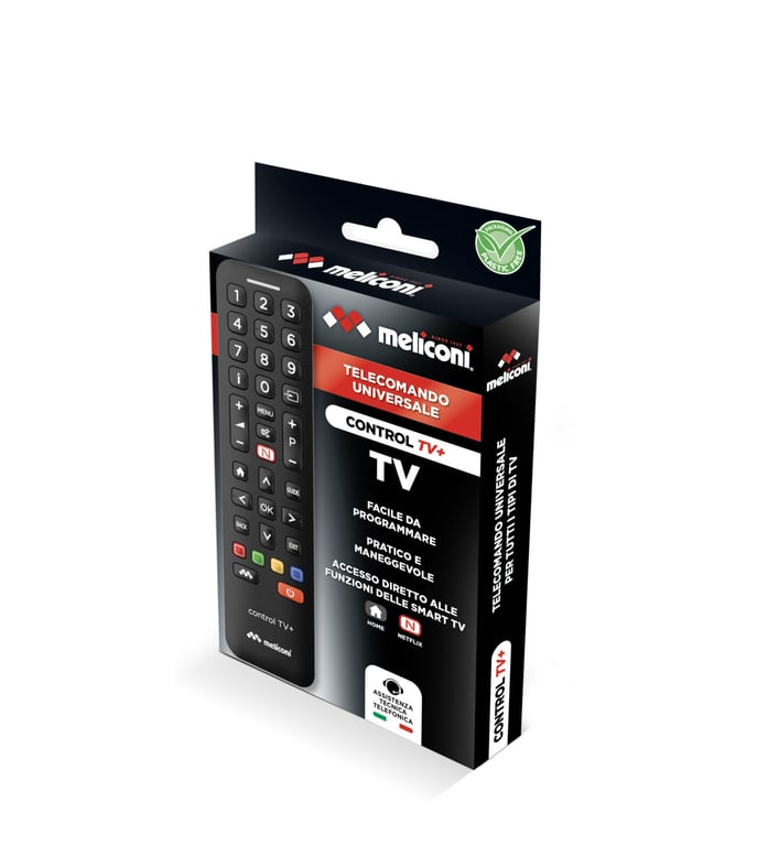 Meliconi Control TV+ télécommande IR Wireless Appuyez sur les boutons - Neuf