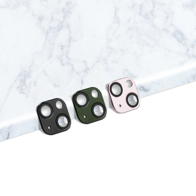 Protezione dell'obiettivo in lega metallica per Apple iPhone 13/13 mini, verde Pomona