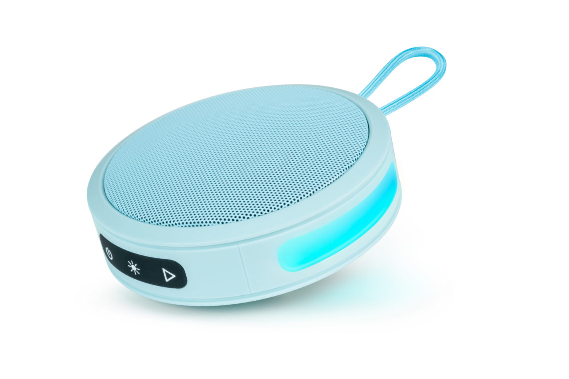 BIGBEN Party Enceinte Bluetooth ronde avec dragonne et effets lumineux Pastel - vue 8