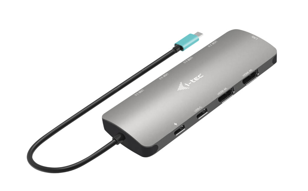 i tec Metal USB C Nano 2x Display Docking Station with PD + Charger Neuf - vue 3