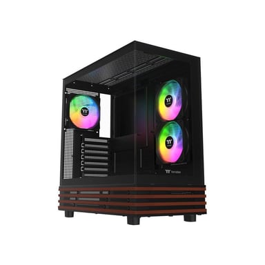 Boîtier PC mi-tour Thermaltake View 270 Plus WS ARGB ATX verre trempé noir