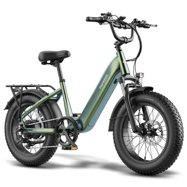 Vélo électrique tout-terrain FAFREES F20 ROVER avec batterie 48 V 15 Ah - Vert éclatant