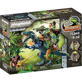 PLAYMOBIL - 71260 - Dino Rise - Spinosaure et combattant - Neuf