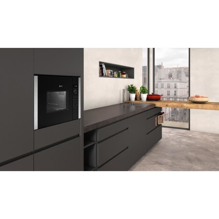 Micro-Ondes NEFF HLAWD23N1F – 20 L, 800 W, Encastrable - vue 4