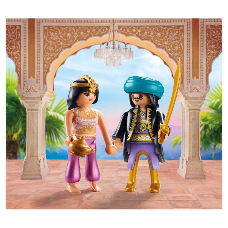 Duo Couple Oriental Playmobil Aventures Magiques Neuf - vue 2