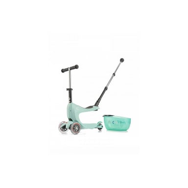 Trottinette Mini2go Deluxe Plus Mint - Le Meilleur Porteur pour Enfants de 1 à 5 Ans