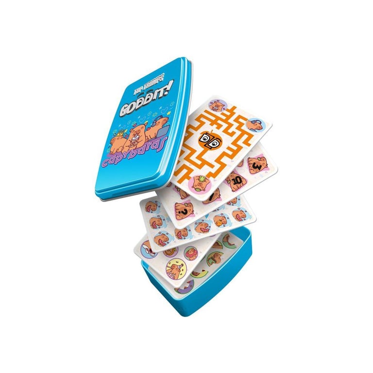 GODDIT Top Trumps Capybaras Jeu de cartes WINNING MOVES 1 à 6 joueurs Dès - vue 3