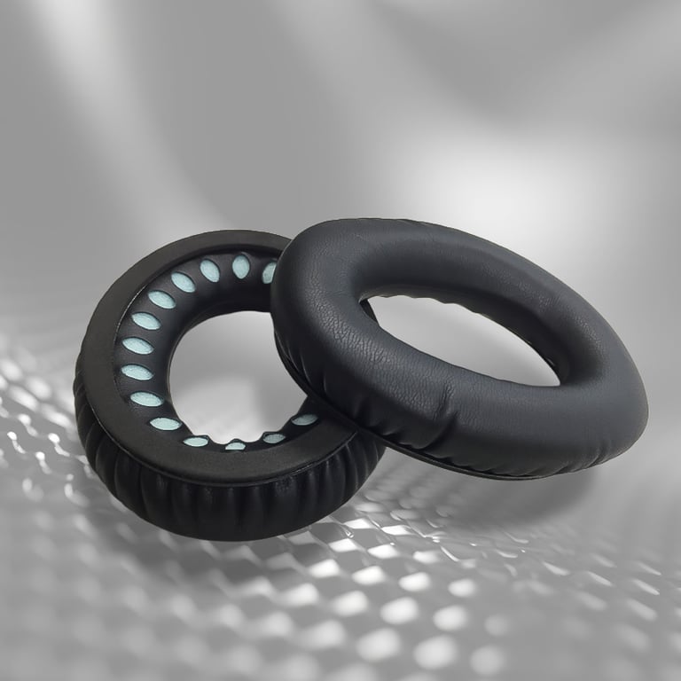 Coussinets d'oreille pour Bose QC35/SoundTrue 1 paire Black - Neuf