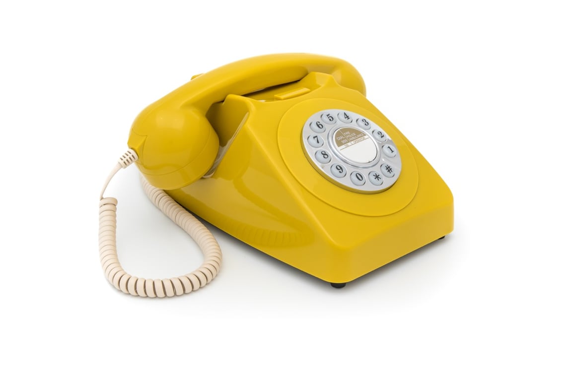 Téléphone Fixe Rétro GPO 746 - Bouton Poussoir - vue 7