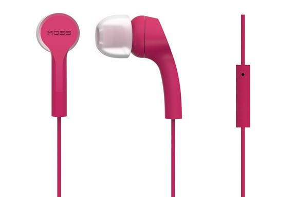 Koss KEB9i Casque Avec fil Ecouteurs Appels/Musique Rose