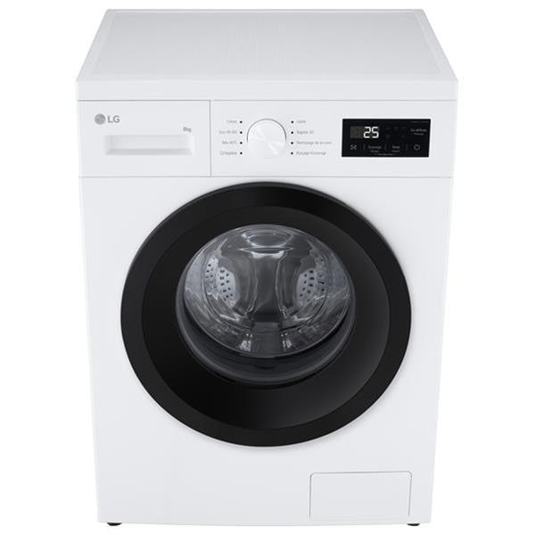 LG Lave linge frontal 8kg 1400 trmn F84N15WHS - vue 5