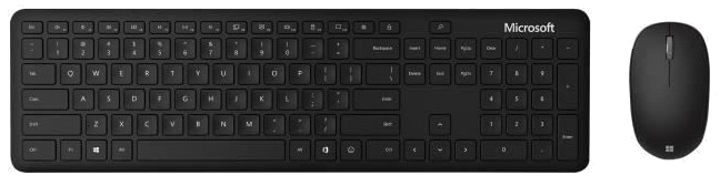 MICROSOFT Bluetooth Desktop - Ensemble clavier et souris - Sans fil - Bluetooth 4.0 - Noir Mat - AZE