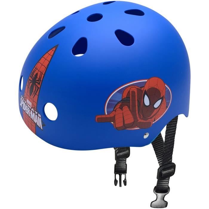 Casque Skate Spiderman Stamp – Taille 54-60 cm, Protection Optimale
