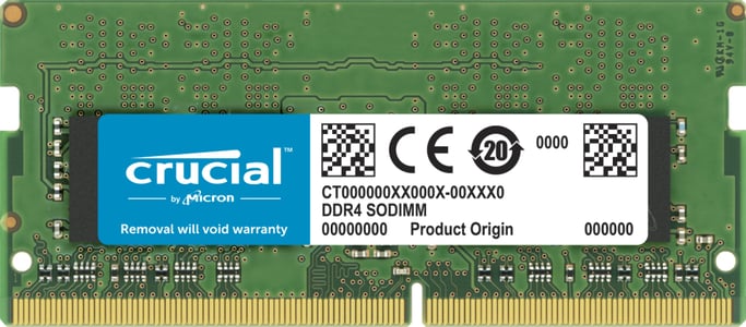 Crucial CT32G4SFD832A module de mémoire 32 Go 1 x 32 Go DDR4 260-pin SO-DIMM