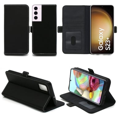 Samsung Galaxy S24 Plus / S24+ 5G Etui / Housse pochette protection noir