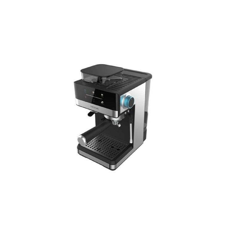 Cecotec Cafetière Express Power Espresso 20 Grind. 1 20 bars café avec vapeur 2 tasses écran tactile moulin réservoir de café 150 g et 1 7 eau mousse thermoblock sécurité - vue 4