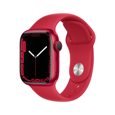 Apple Watch Series 7 OLED 41 mm Digital Pantalla táctil 4G Rojo Wifi GPS (satélite)