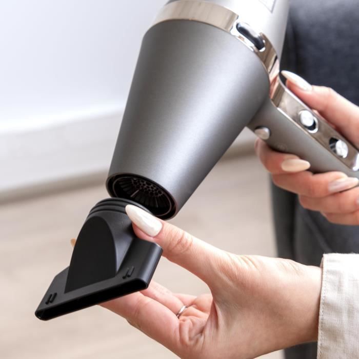 Sèche cheveux Professionnel JEAN LOUIS DAVID Technologie exclusive Infrarouge Réglage 2 vitesses 3 Températures Air froid - vue 3