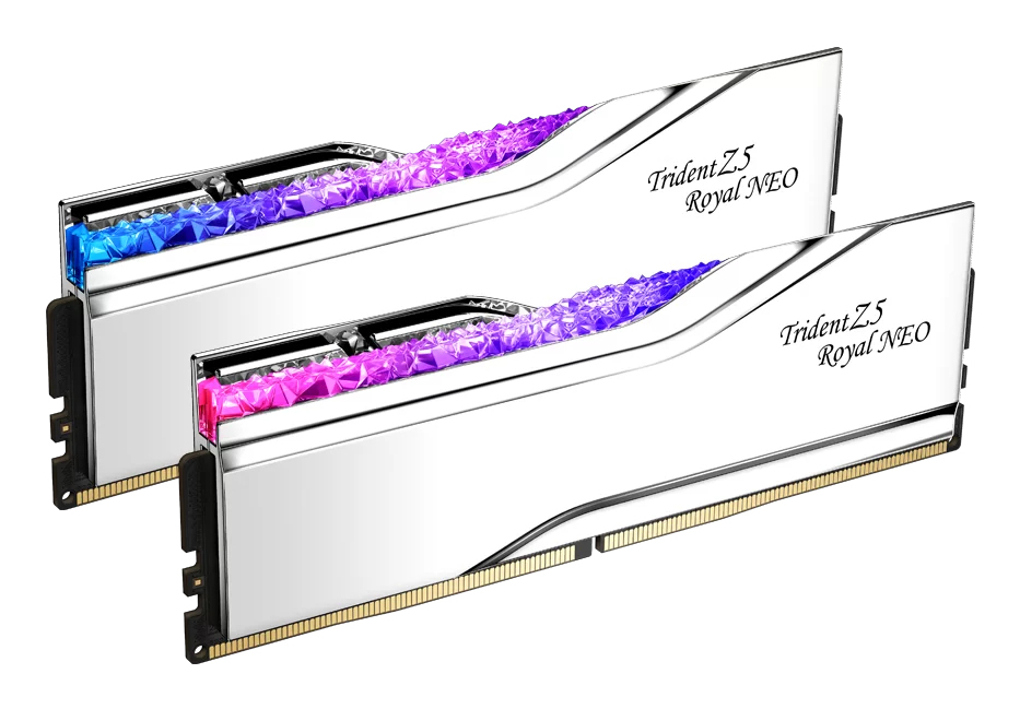 GSKILL Trident Z5 Royal Neo 96 Go 2 x 48 Go DDR5 6000 MHz CL28 Neuf - vue 3