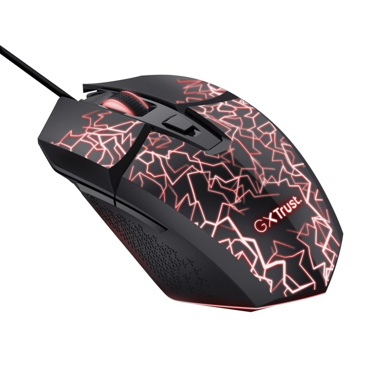 Trust GXT 113 Felox souris Gaming Droitier USB Type-A Optique 6400 DPI - Neuf