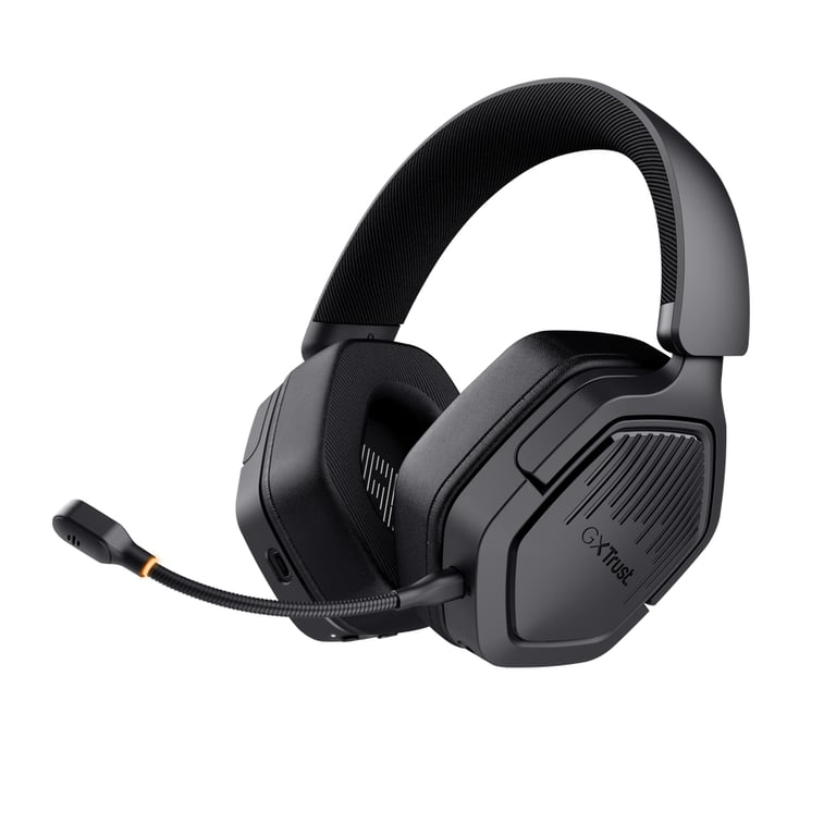 Casque Trust GXT 493PS Carus – Filaire & Sans Fil, Bluetooth, Gaming, Micro
