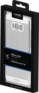 Coque Mesh pour Samsung Galaxy S8+, Argent