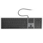 Clavier filaire Slim finition métal - Space Grey - AZERTY