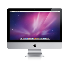 Apple iMac Intel® Core™ i3 54,6 cm (21.5'') 1920 x 1080 Pixeles 4 GB DDR3-SDRAM 500 GB AMD Radeon HD 4670 Mac OS X 10.6 Snow Leopard Plata