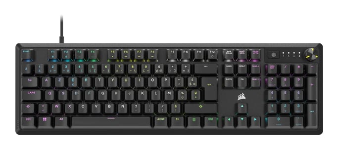 Corsair K70 CORE clavier Gaming USB AZERTY Français Noir