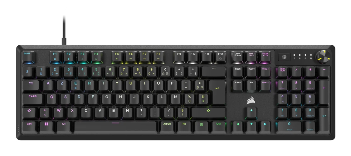 Clavier Corsair K70 Core RGB - vue 7
