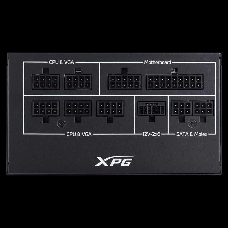 XPG COREREACTOR II VE unité d'alimentation d'énergie 24 pin ATX ATX - vue 3