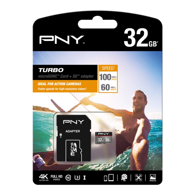 PNY Turbo MicroSDHC UHS I Classe 10 Neuf - vue 5