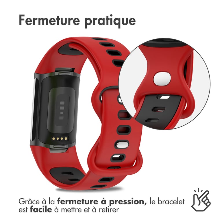 Bracelet Fitbit Charge 5 / 6 Sport - vue 5