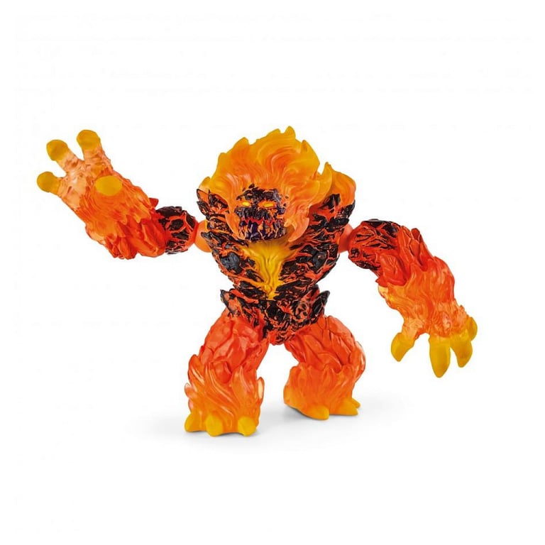 Démon de Lave Figurine mythique avec bras et mâchoire mobiles Jouet durable Schleich 70145 Eldrador - vue 4