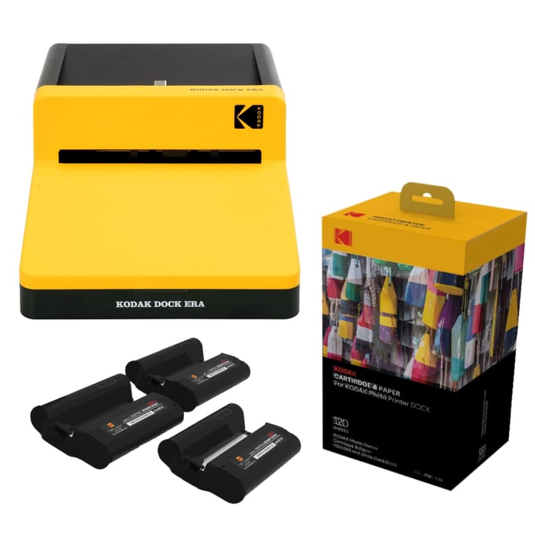 KODAK PD460 - Imprimante Photo Bluetooth & Docking (Format Carte Postale 10x15 Cm)