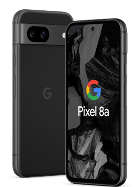 Pixel 8a (5G) 256Go, Noir Volcanique, Débloqué