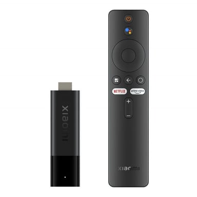 Xiaomi TV Stick 4K Lecteur de contenu en streaming portable + Télécommande - 2 Go / 8 Go - Bluetoo