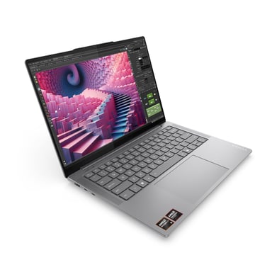 Lenovo Yoga Pro 7 14ASP9 Copilot+ PC AMD Ryzen AI 9 365 Ordinateur portable 36,8 cm (14.5'') 2.8K 32 Go LPDDR5x-SDRAM 1 To SSD Wi-Fi 6E (802.11ax) Windows 11 Home Français Gris