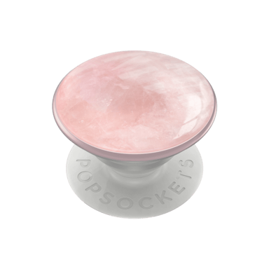 PopSockets PopGrip, quarzo rosa autentico
