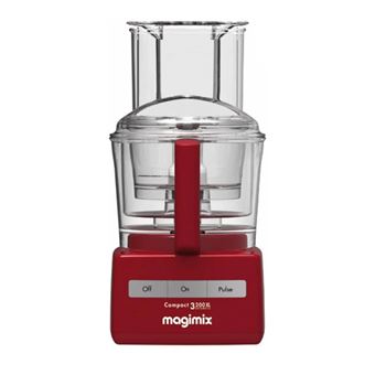 Robot Multifonction Magimix 85327EA – 2,6 L, Presse Agrumes Inclus, Rouge - vue 2